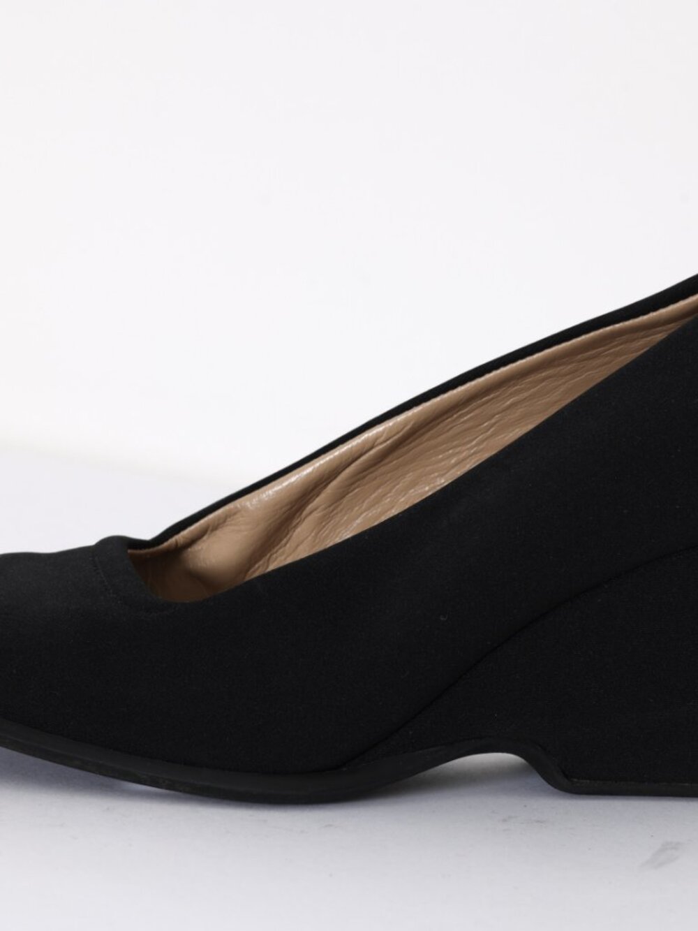 Late-1990s, Italian Wedge Court Pump with Molded Platform Sole